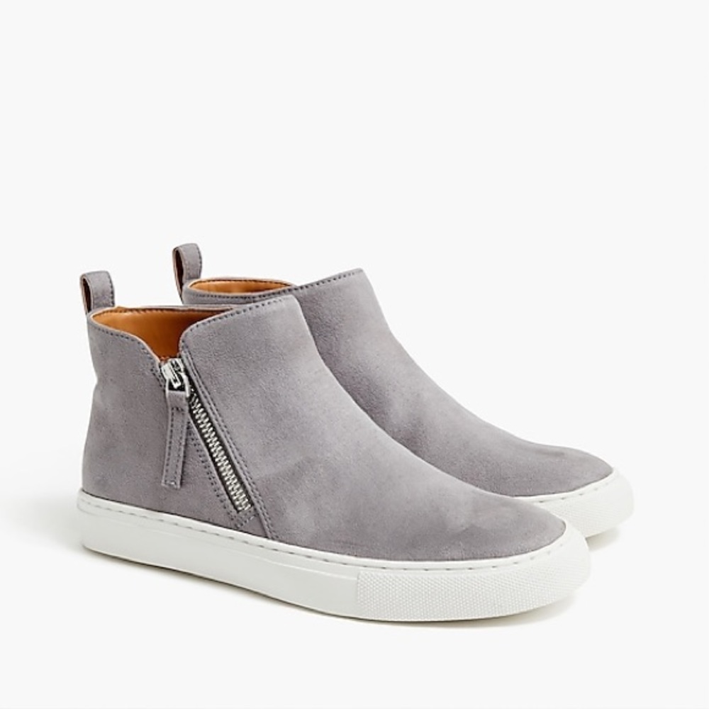 J.Crew Faux Suede Sneaker Boot